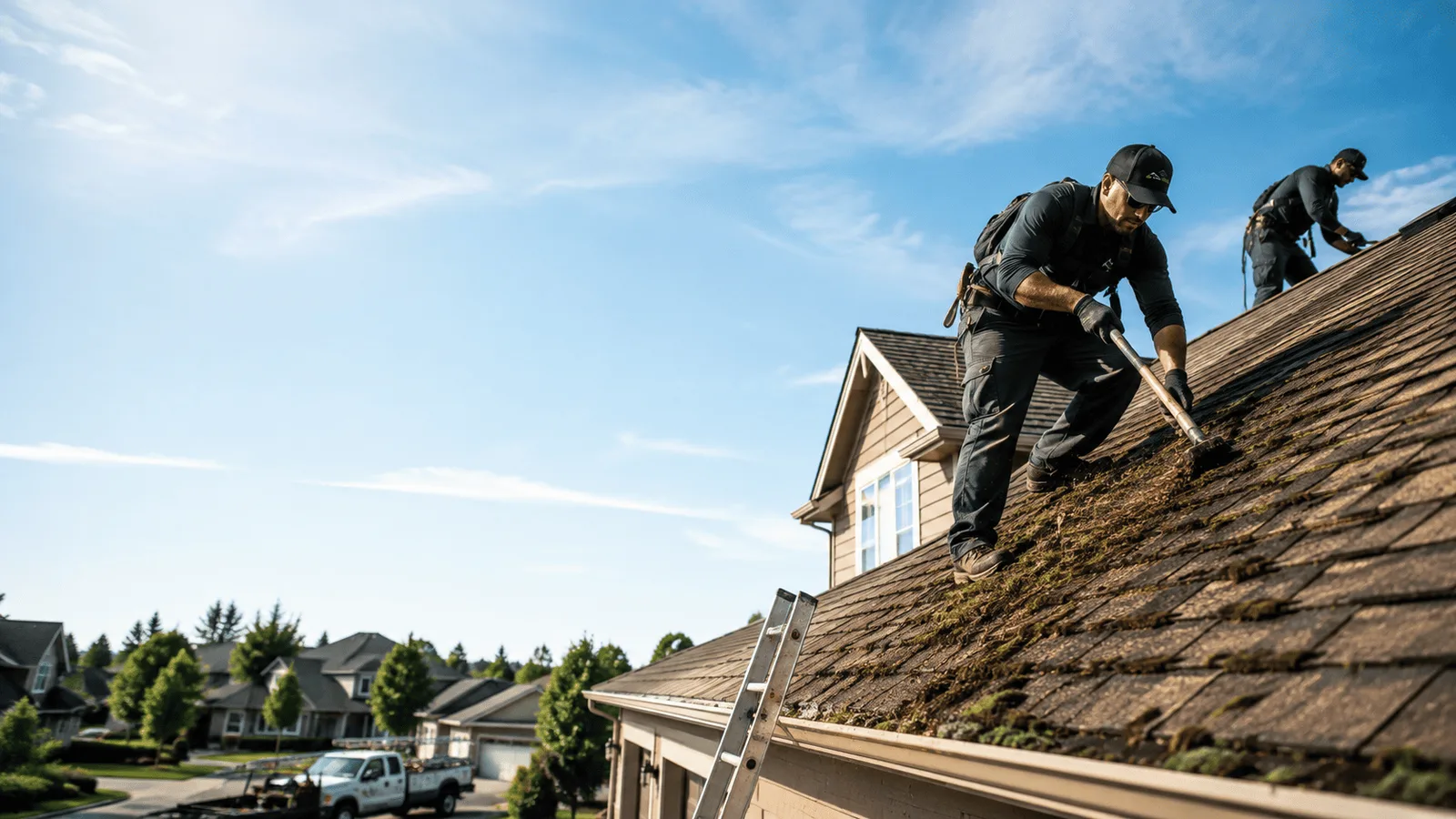 Roof Moss Removal in Mineral Springs, AR near me